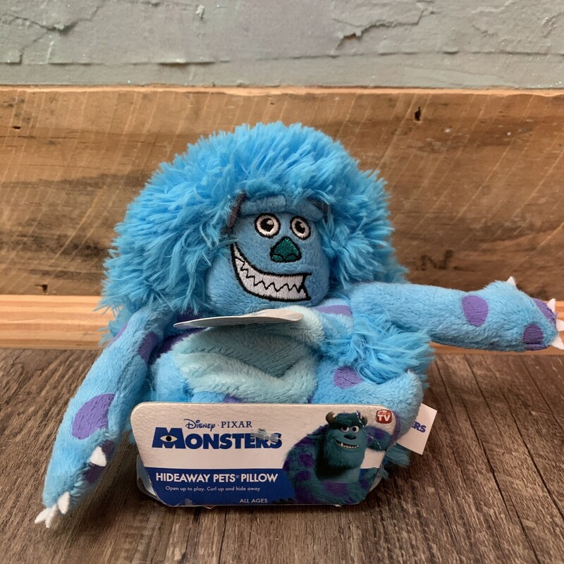 Monsters Scully Hideaway, Blue, Size: Plush