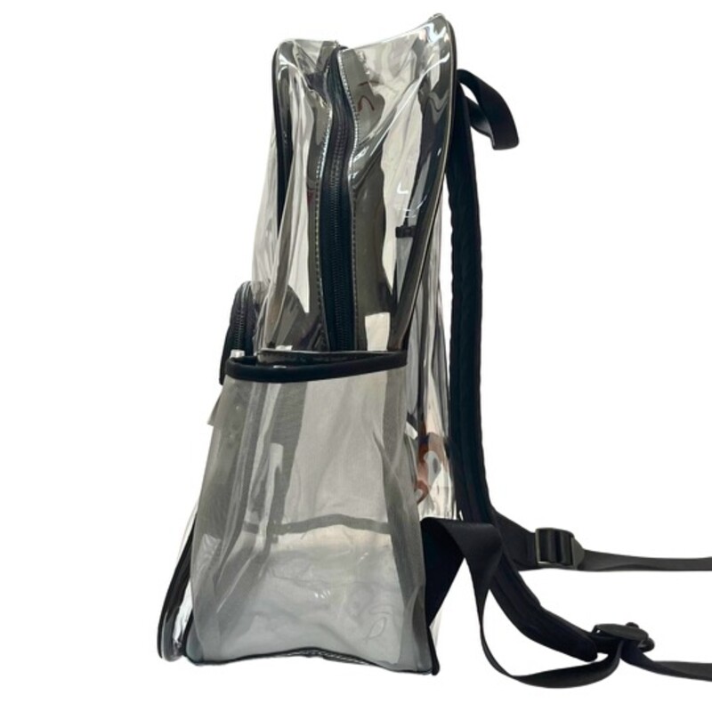Baggallini Clear Backpack
Event Compliant Large Backpack
Lightweight, water-resistant
Adjustable backpack straps
Clear, see-through design is approved for most events
Fits most plus sized cell phones
Laptop dimensions: 10 H x 13 W
Exterior water bottle pocket
Exterior dimensions: 11 w x 15 h x 5.5 d