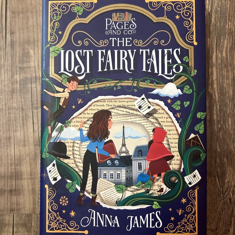 Lost Fairy Tales Hardback, Navy, Size: Book