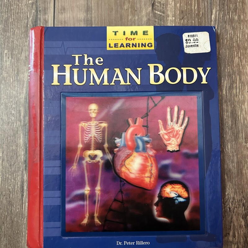 The Human Body 3D Book, Red, Size: Book