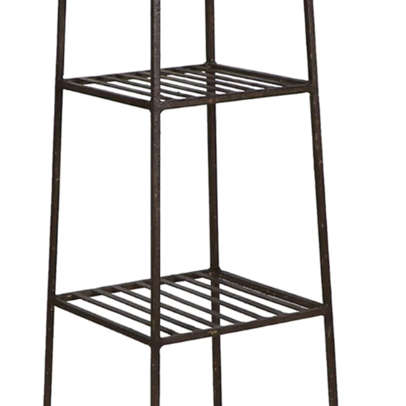 Iron Dentist StorageTable
Silver  Size: 13x13x30H
The Iron Dentist Cabinet can modernize a bedroom as a pair of industrial style bedside tables or give a kitchen a vintage touch. Made of metal, the Iron Dentist Cabinet has two slatted open shelves and a one storage drawer.
NEW