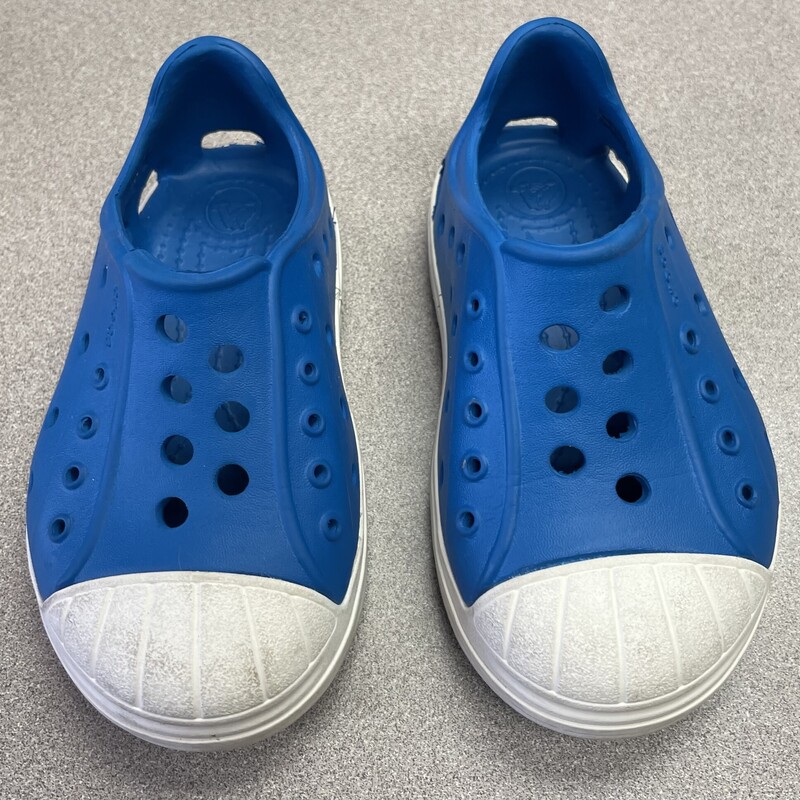Crocs Sandals, Blue, Size: 6T