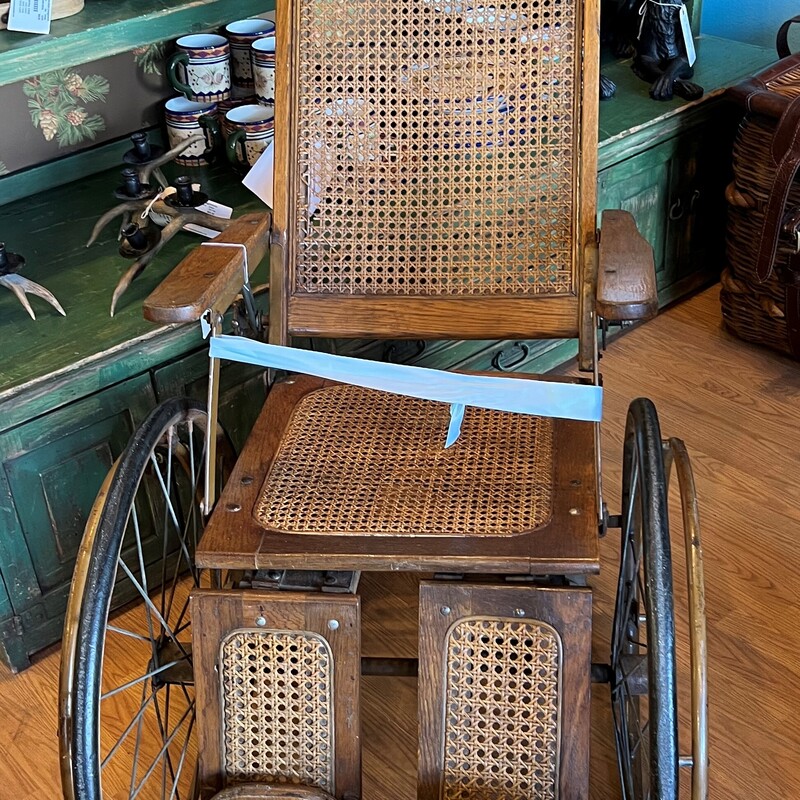 Antique Wheel Chair, Winter, Ski Patrol