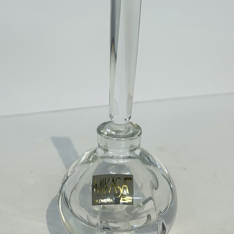 Mikasa Glass Perfume
 Clear, Size: 2.5x6H
