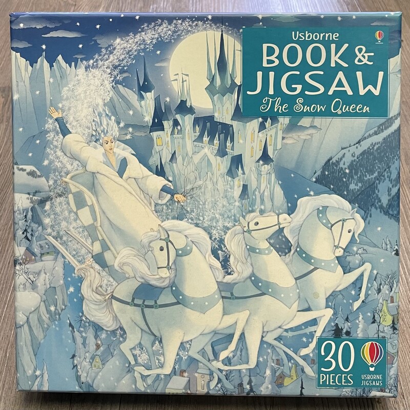 Usborne Book & Jigsaw, Multi, Size: Complete