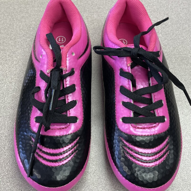 Vizari Soccer Cleats, Pink, Size: 11Y