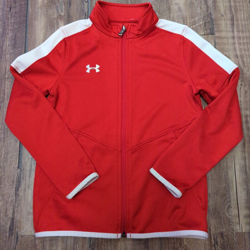 Under Armour Track Jacket, Red, Size: Youth M