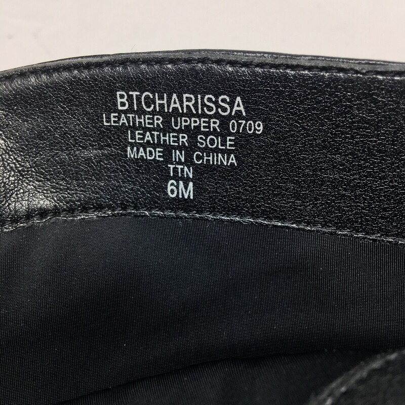 Btcharissa, Black, Size: 6