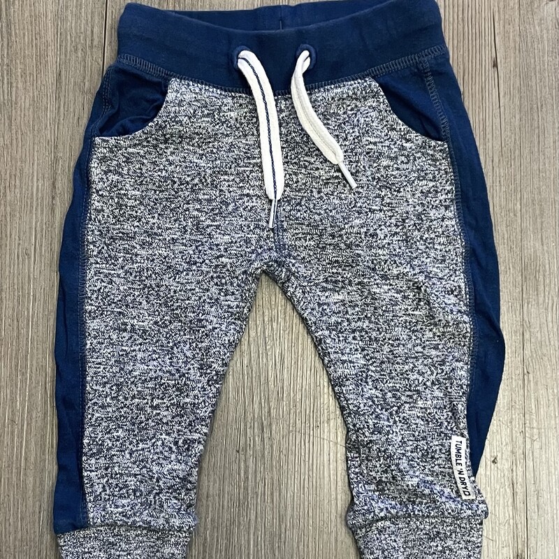 Tumble N Dry Sweatpants, Blue, Size: 6-9M