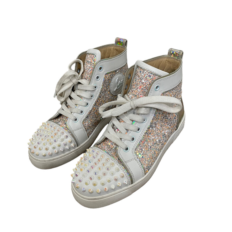 Louboutin Glitter Sneaker
