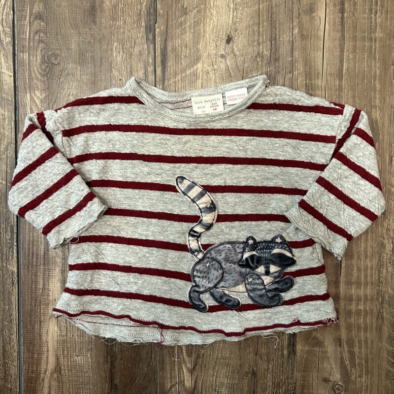 Zara Baby Striped Fox, Multi, Size: Baby 3-6M