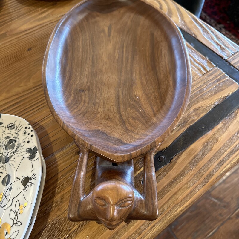 Hand Carved Wood Tray

20Lx10W