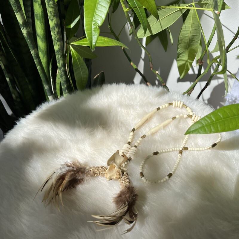 Bone With Feathers