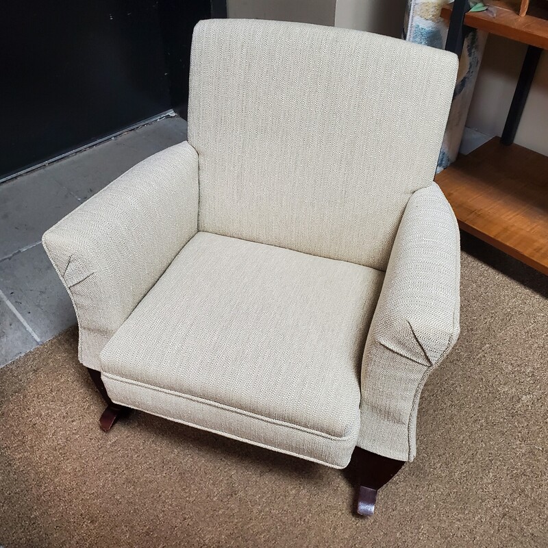 Vtg Childs Rocker, Cream, Size: 23W
New Upholstery!