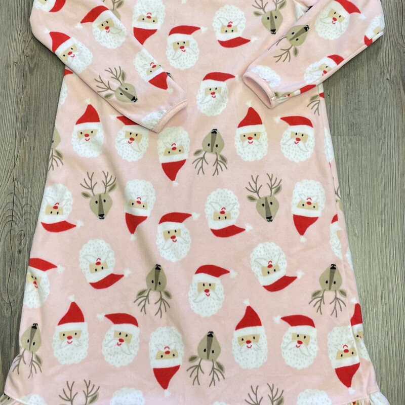 Carters Fleece Night Gown, Pink, Size: 8-10Y