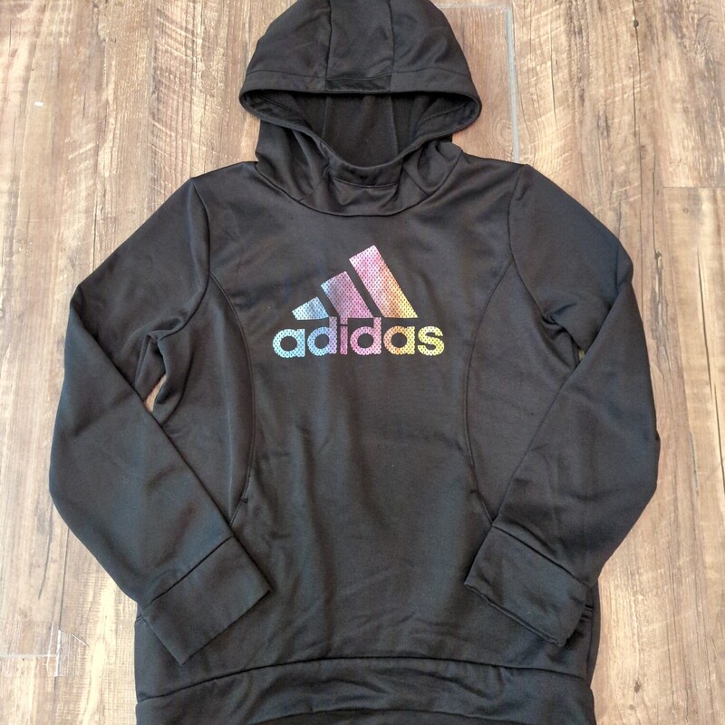 Adidas Color Logo, Black, Size: Youth L
