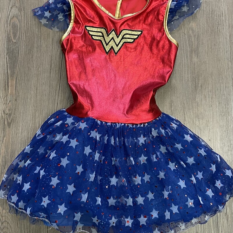 Wonder Woman Costumes, Red, Size: 4-6Y