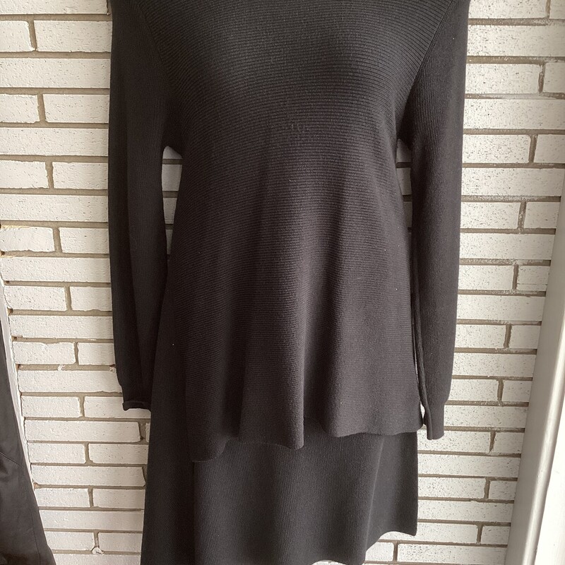 Ls Ribbed Dress