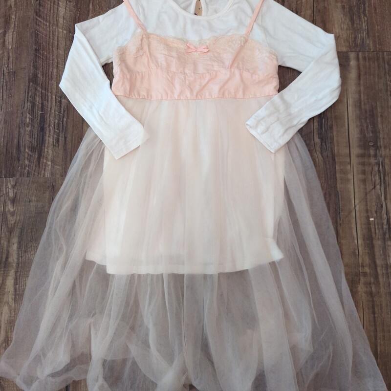 Mardi Amber Layer Dress, Blush, Size: Youth M

stain on back. see photo