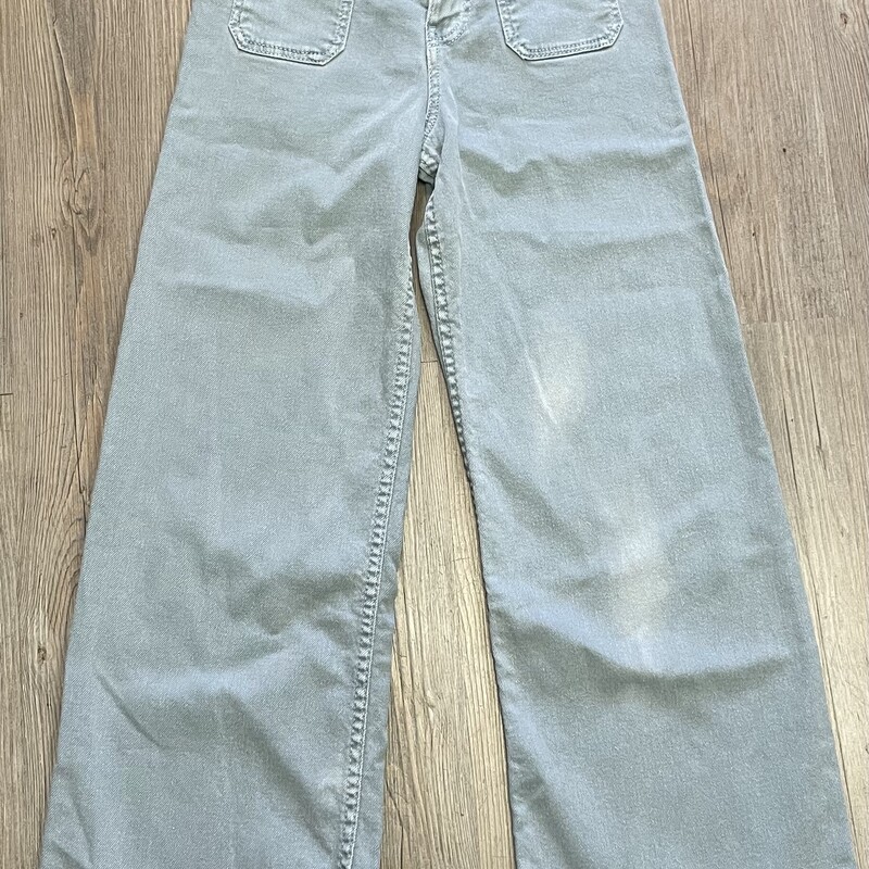 Zara Wide Leg Jeans, Blue, Size: 11-12Y