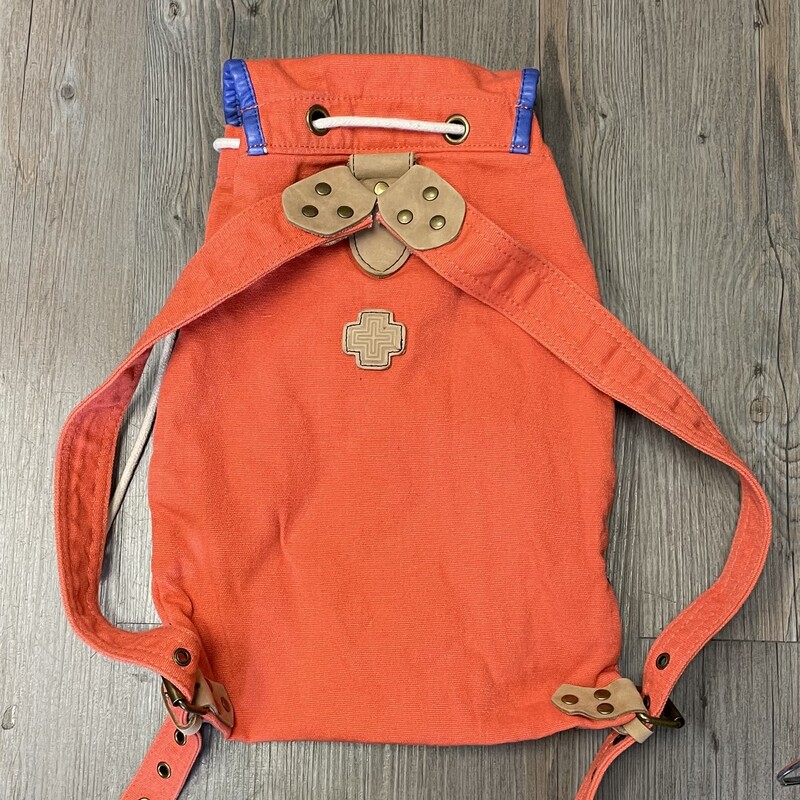 Shared History Back Pack, Orange, Size: Pre-owned