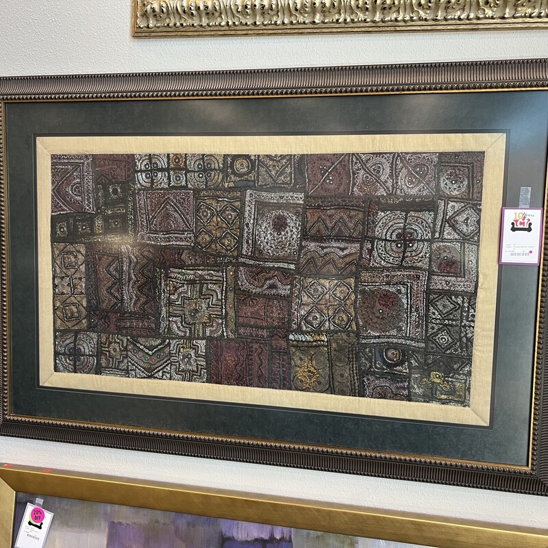 Framed Quilted Tapestry