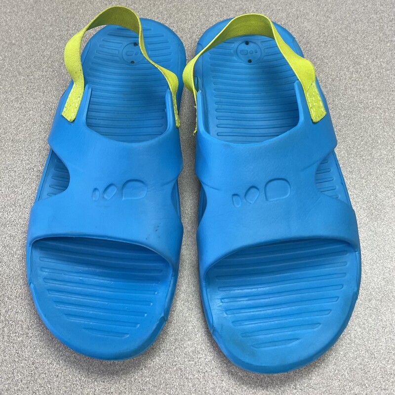 Nabaiji Sandals, Blue, Size: 13Y
