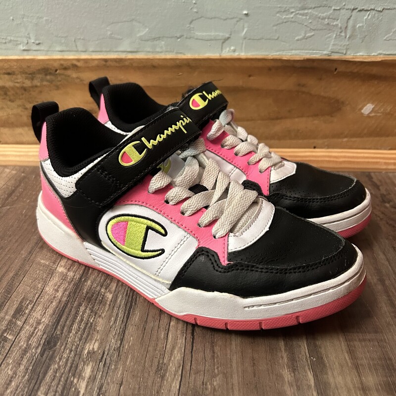 Champion Colorblock Sneak, Pink, Size: Shoes 4