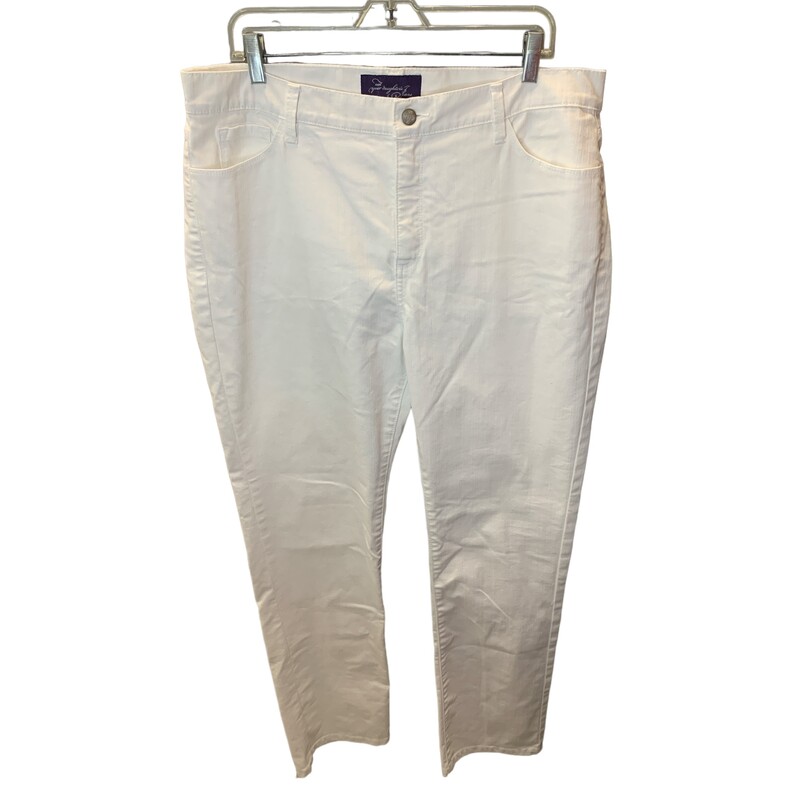 Notyourdaughterjeans S16, White, Size: XL