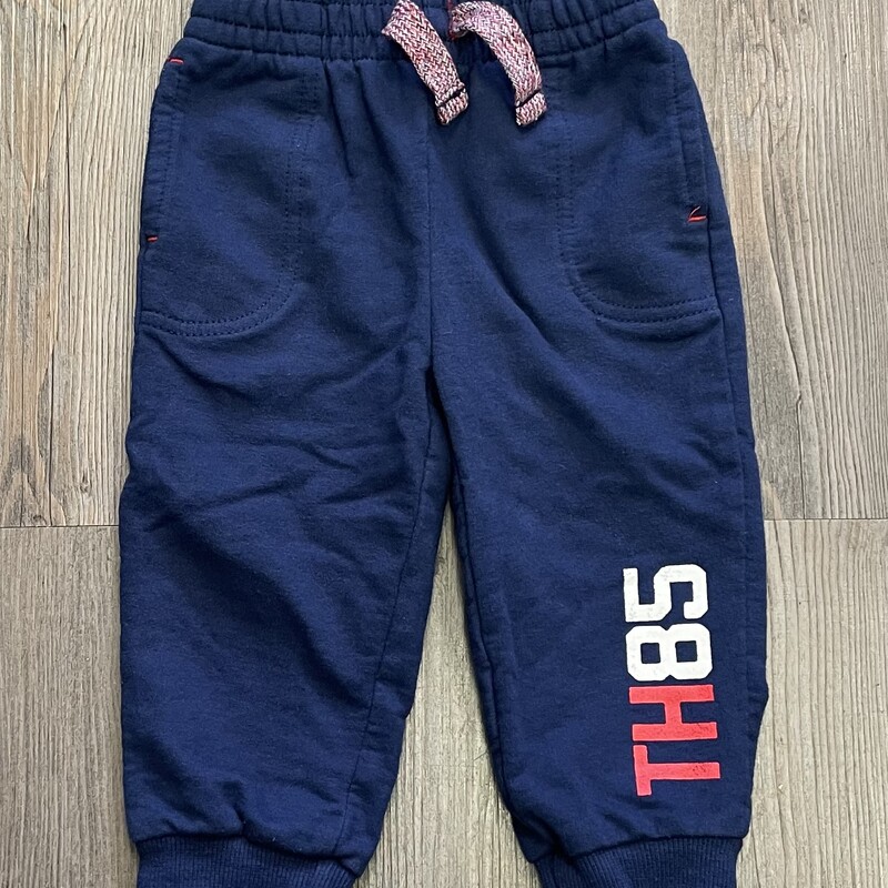 Tommy Hilfiger Sweatpants, Orange, Size: Blue