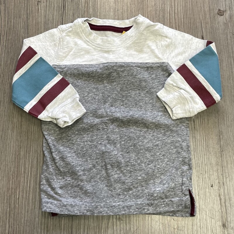Carters LS Tee, Multi, Size: 12M