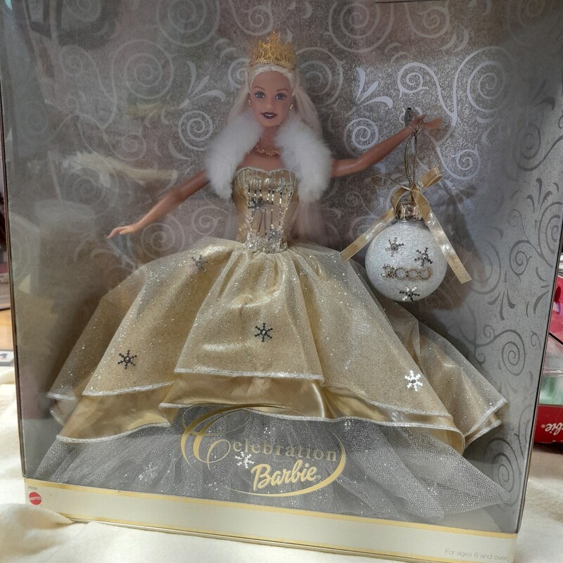 Barbie Celebration, Gold  2000. New in Box
