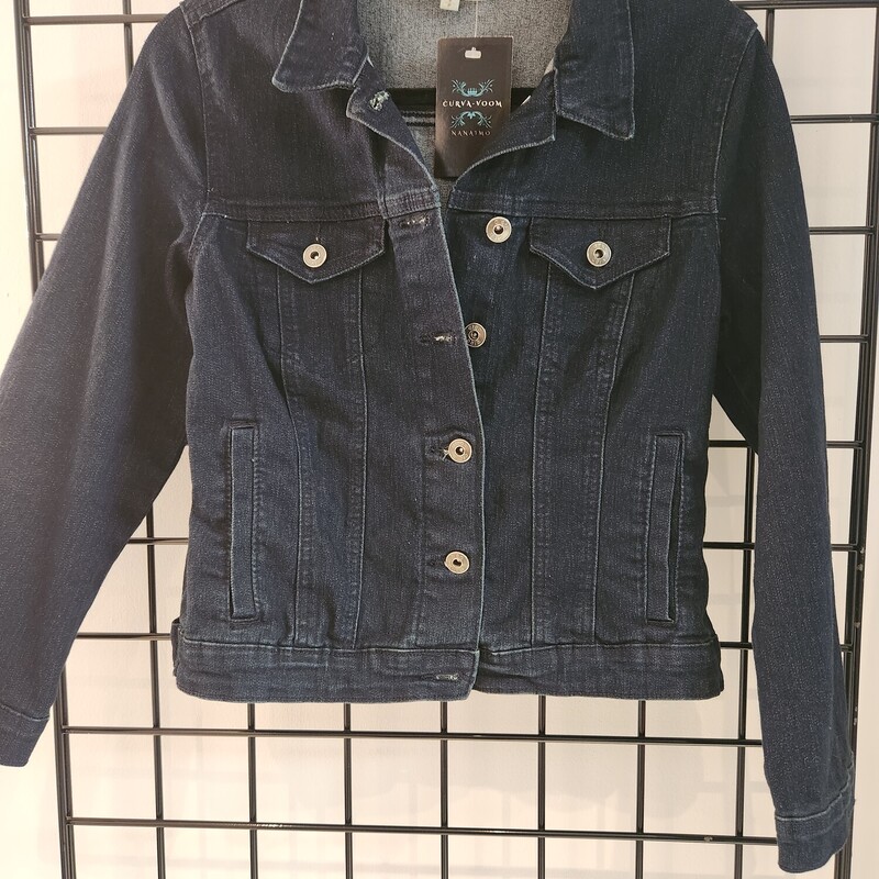 Cleo Jean Jacket, Drk, Size: S
Pre-Loved