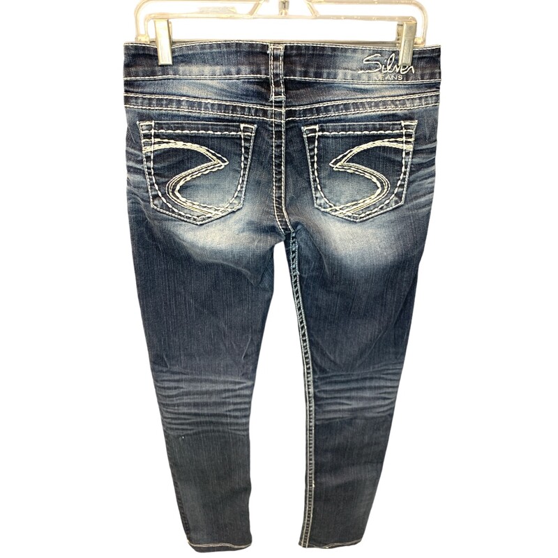 Silver Jeans S27, Denim, Size: M