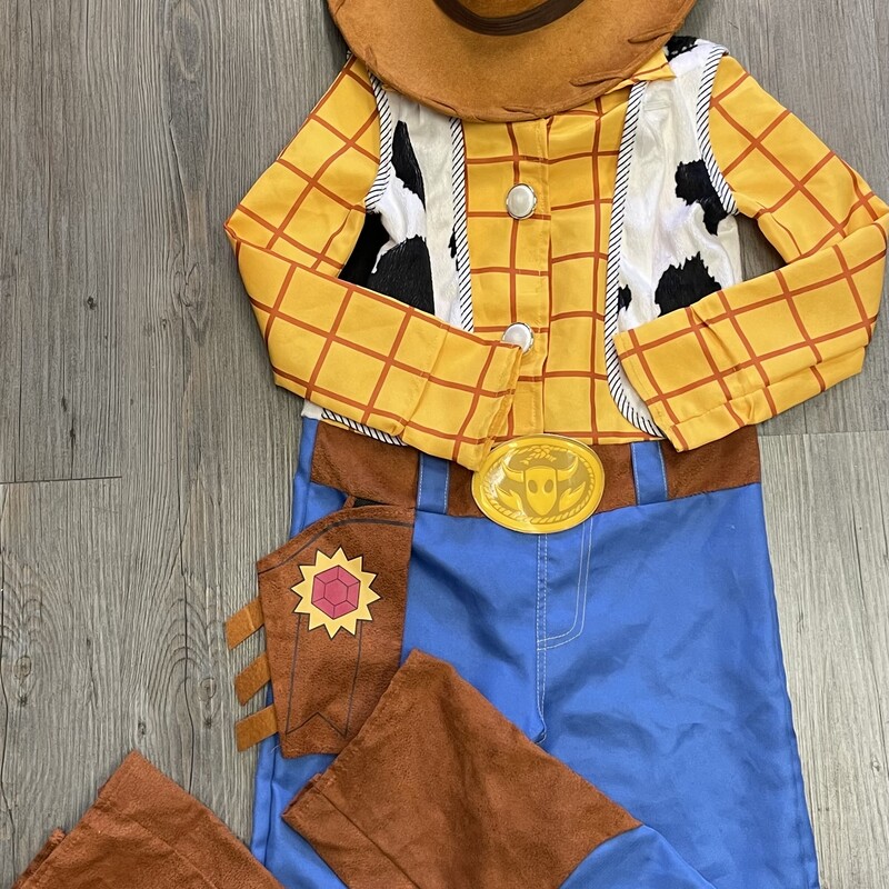 Woody Costumes, Multi, Size: 4-6Y