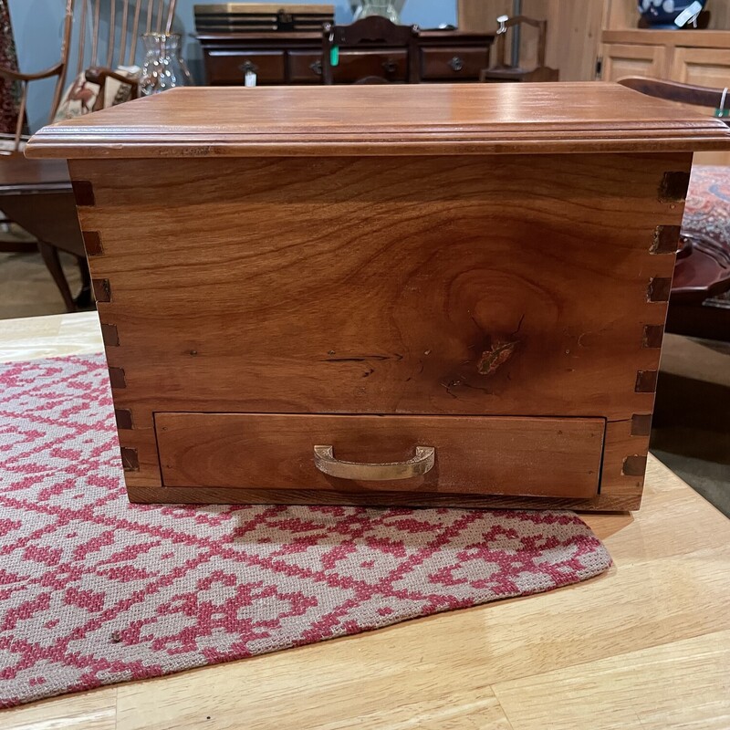 Wooden Box With Drawer