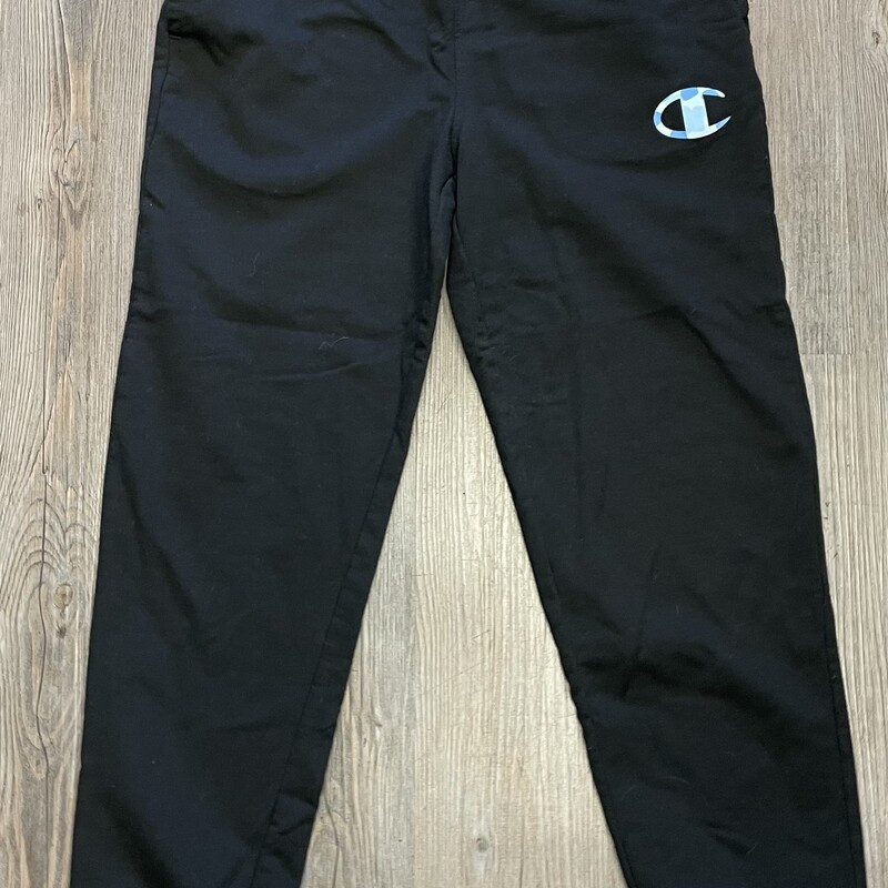 Champion Sweat Pants, Black, Size: 12-14Y