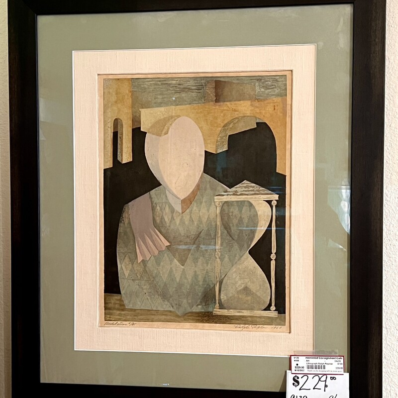 Lithograph Ralph Peplow
