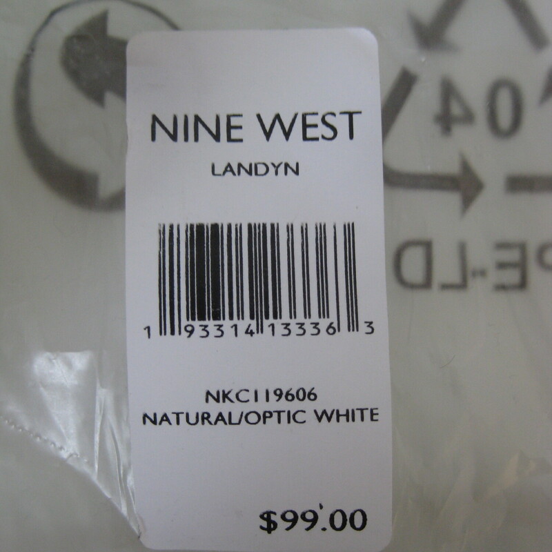 NWT Nine West Landyn Satchel Optic White<br />
Smart satchel by Nine West<br />
New with tags and all interior packing materials in place<br />
Orig. $99<br />
<br />
2 main compartments and another one in the middle<br />
adjustable and removeable shoulder strap<br />
2 handles<br />
gold hardware<br />
11 x 8.5 x 3<br />
<br />
thanks for looking!<br />
#63848