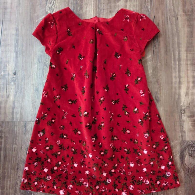 Old Navy Velvet Dress, Red, Size: Toddler 3t
