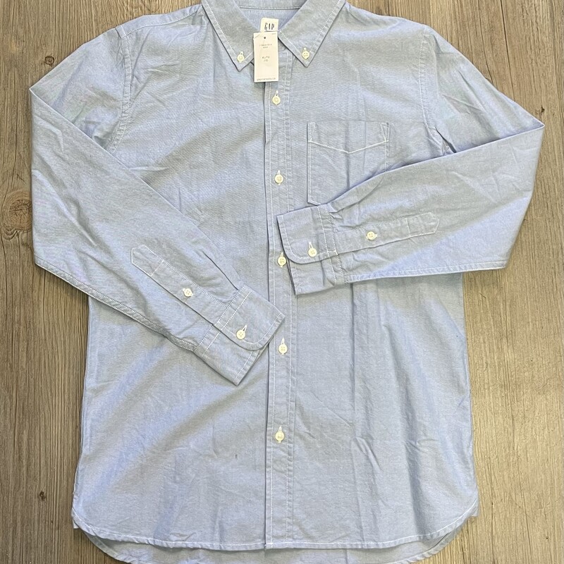 Gap Shirt, Blue, Size: 12Y
NEW