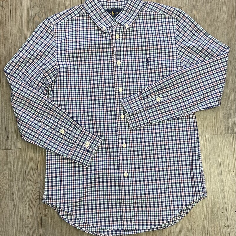 Ralph Lauren Shirt, Multi, Size: 10-12Y