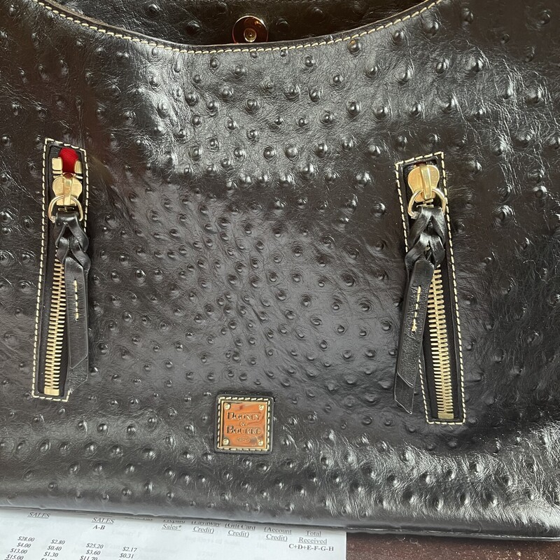 Embossed D. Bourkebag