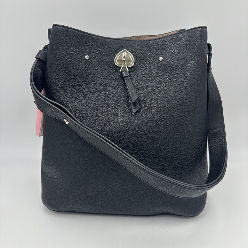 Kate Spade Bucket Bag, Black
Size: 10x11