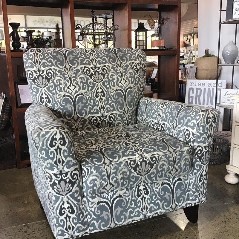 Blue/Black Chair