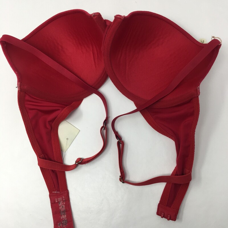 102-263, Red, Size: 34b