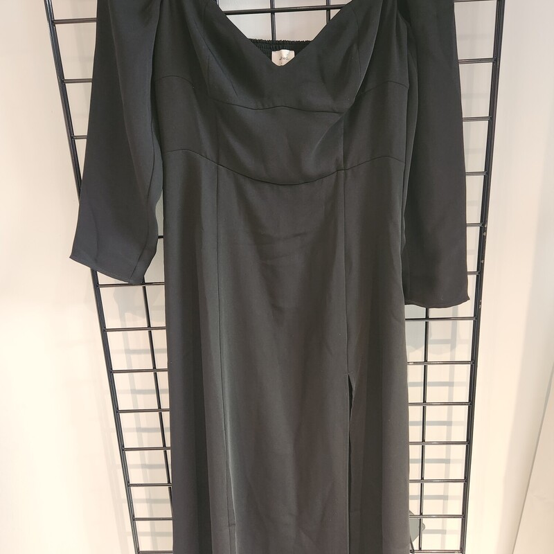 Wilfred Dress, Black, Size: 8