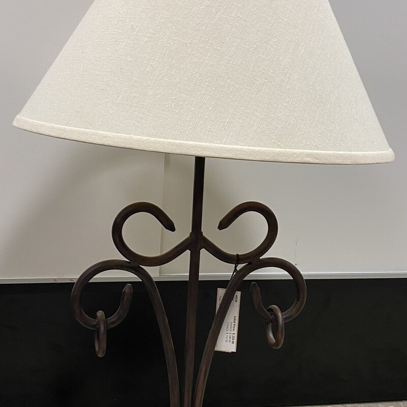 Forged Wrought Iron Lamp