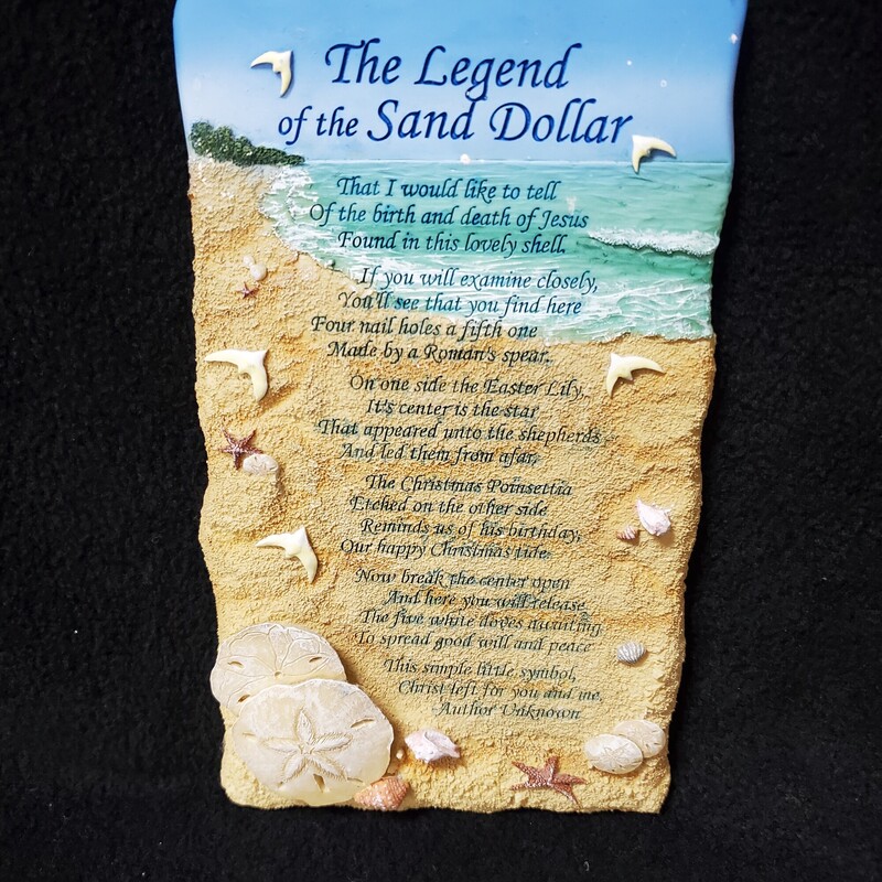 Sand Dollar Plaque