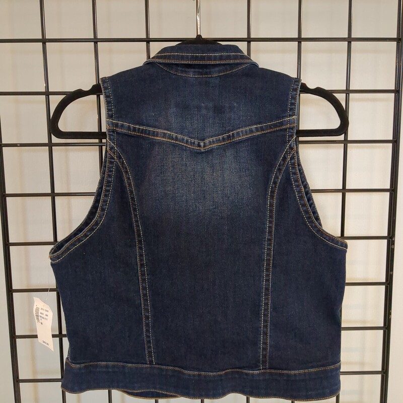 Brody Jeans Vest, Jean, Size: M
New with tags